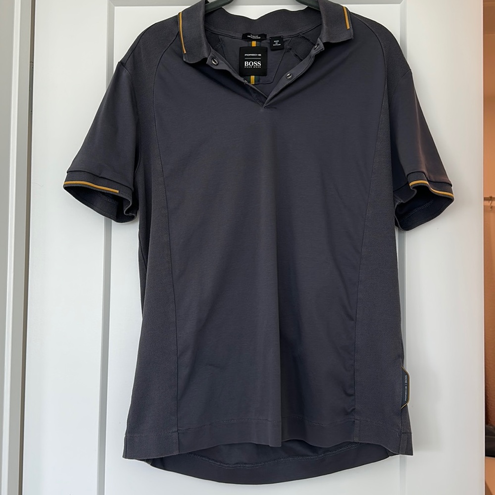 Boss x Porsche polo shirts